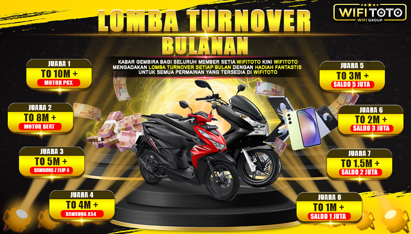 Lomba Turnover Bulanan